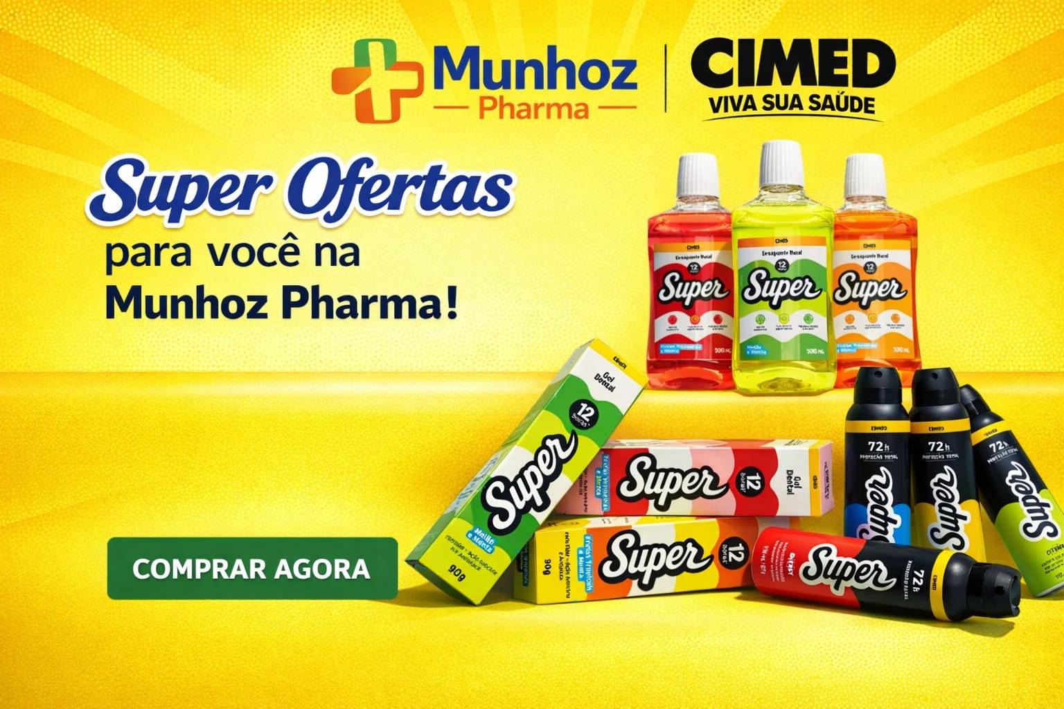 Super ofertas da Munhoz Pharma